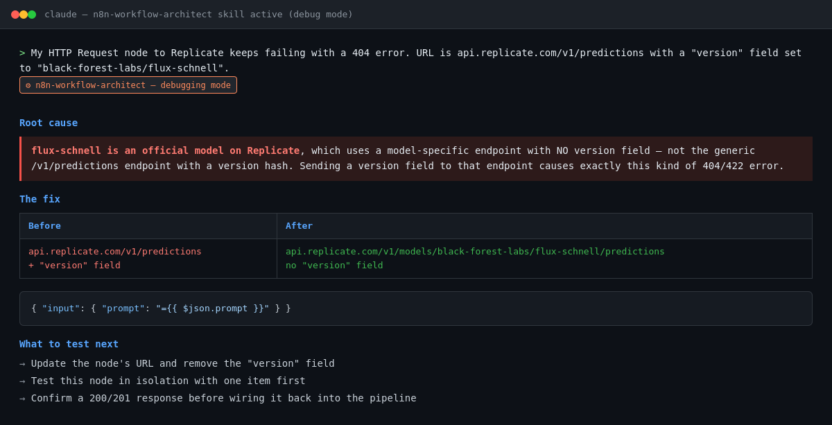 n8n Workflow Architect screenshot 2