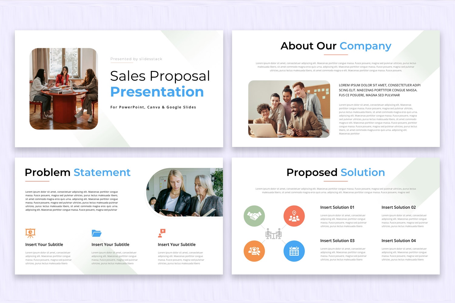 sales proposal pack preview