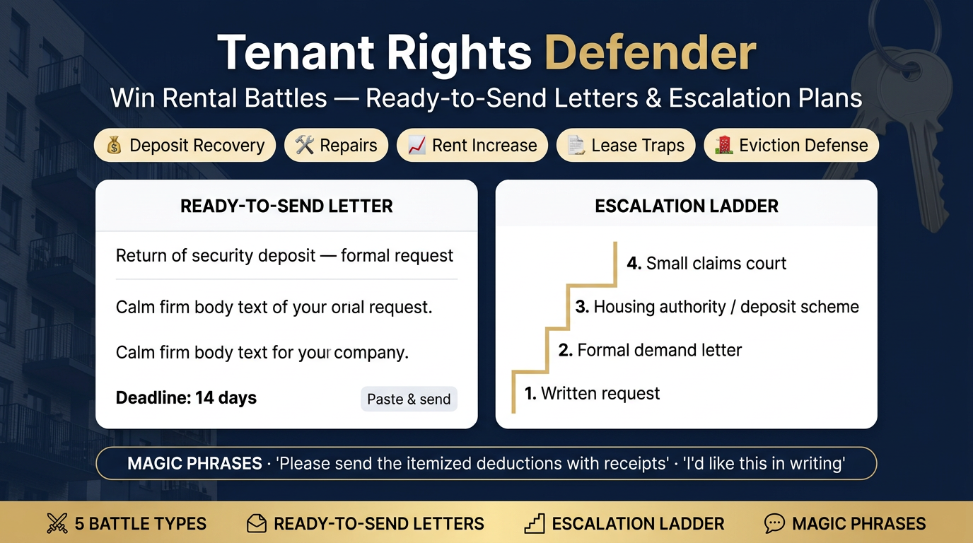 Tenant Rights Defender preview