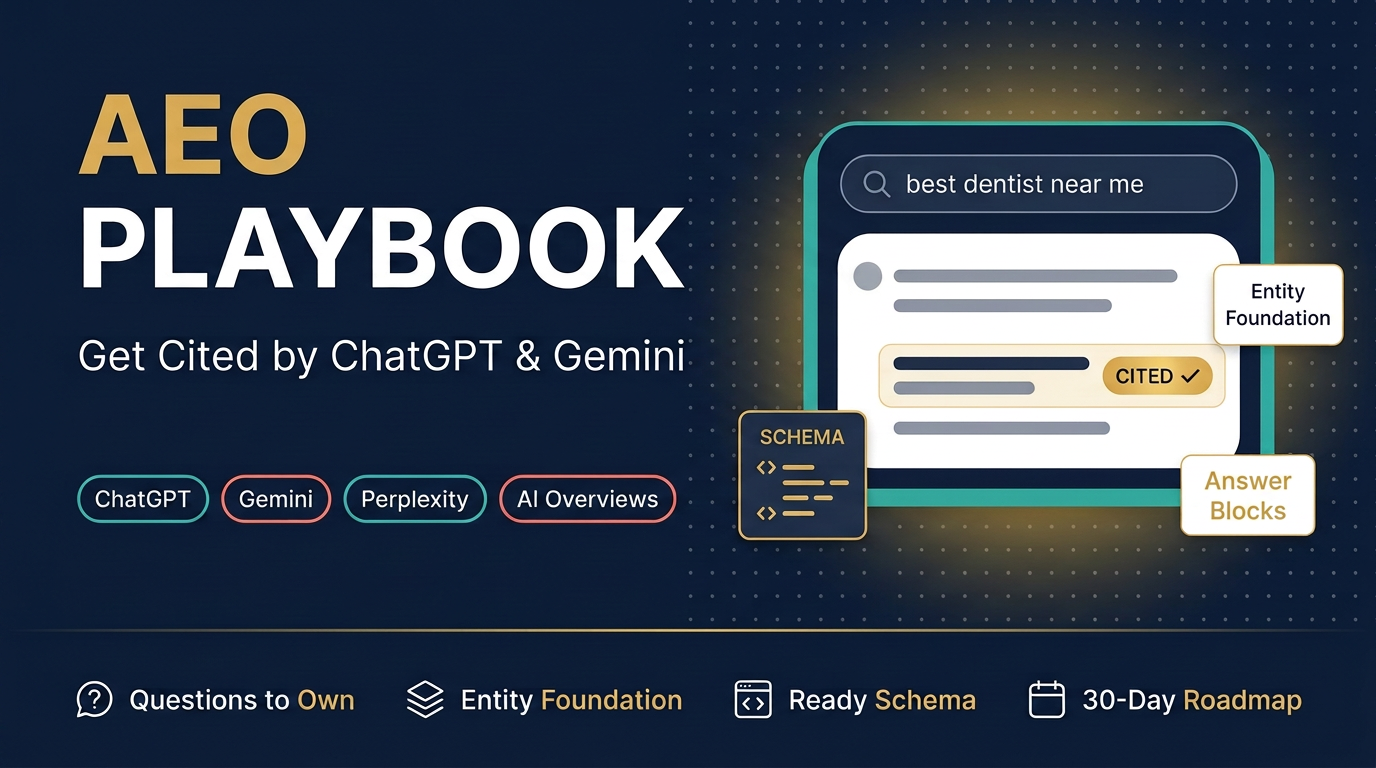 AEO Playbook: Get Cited by ChatGPT & Gemini preview