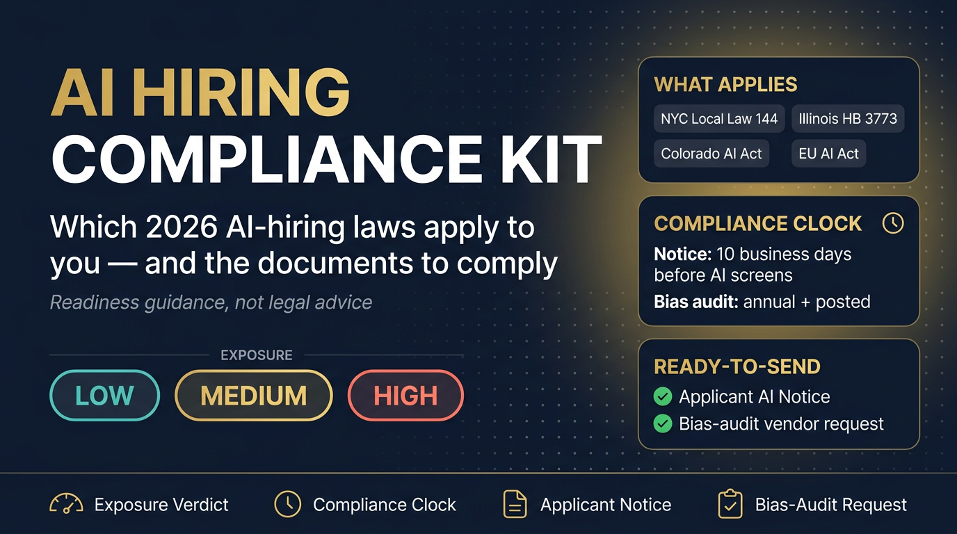 AI Hiring Compliance Kit preview