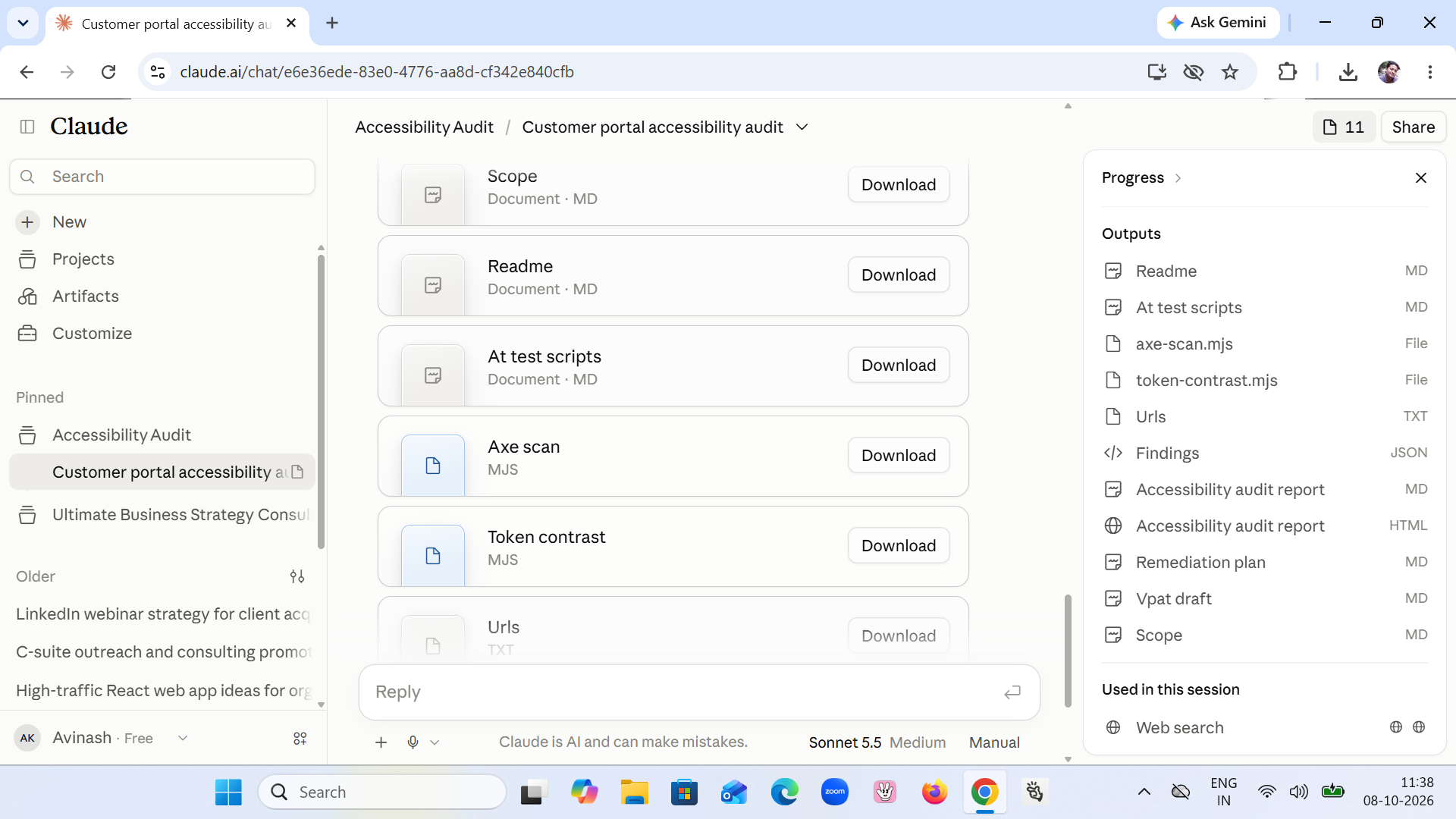 A11y Audit Skill — WCAG 2.2 AA + VPAT + Remediation screenshot 5