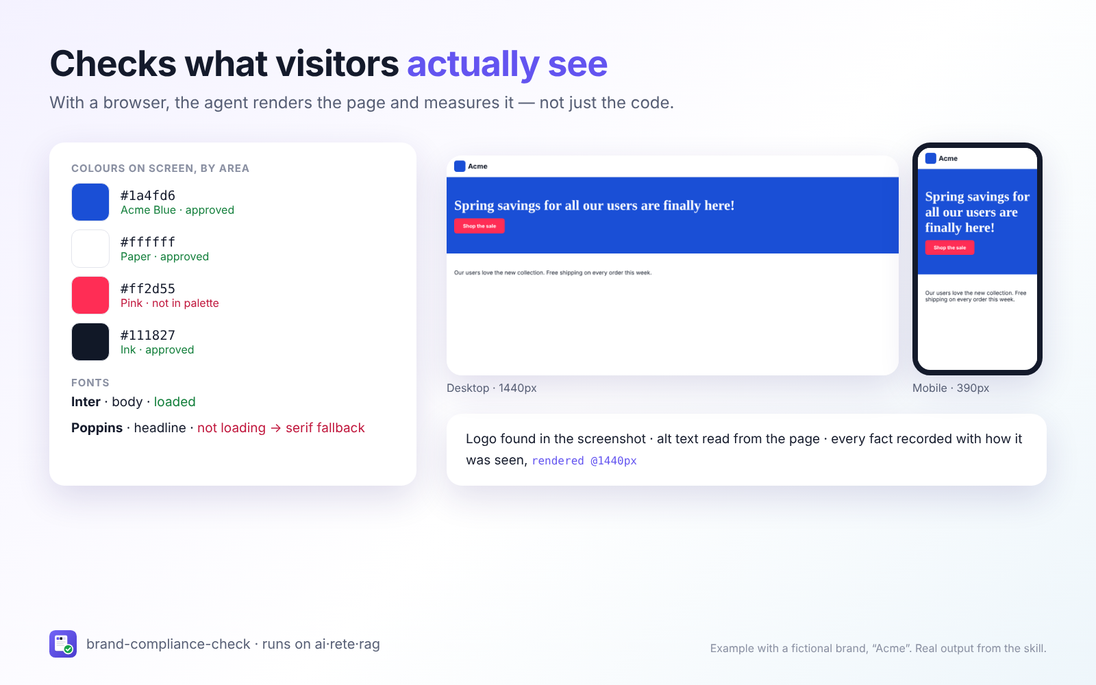 Brand Compliance Check screenshot 1