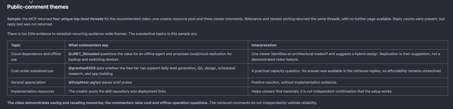 YouTube Research screenshot 3