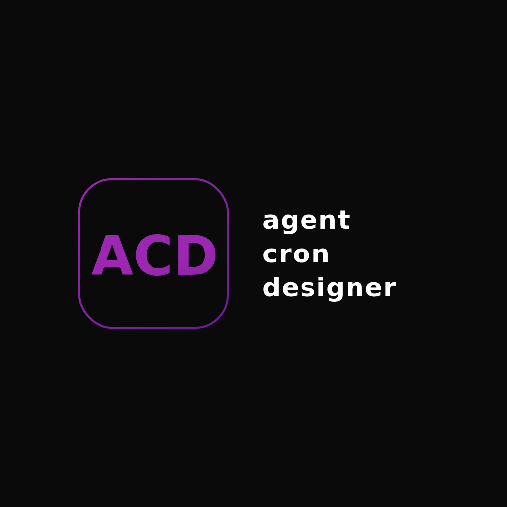 agent-cron-designer