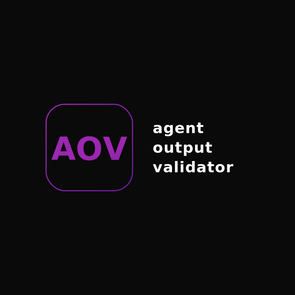 agent-output-validator