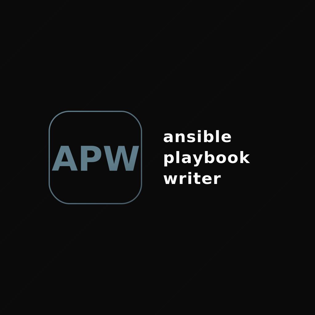 ansible-playbook-writer