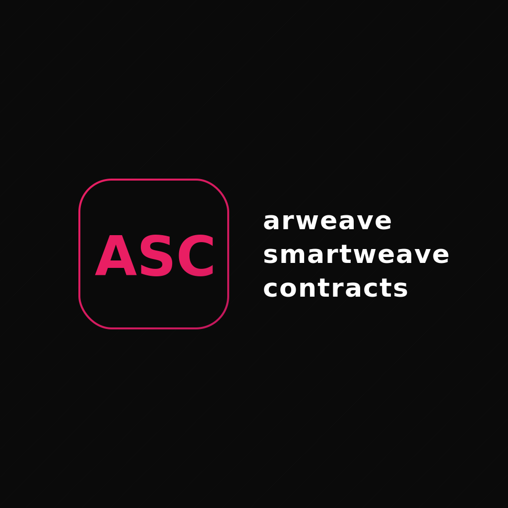 Arweave Smartweave Contracts