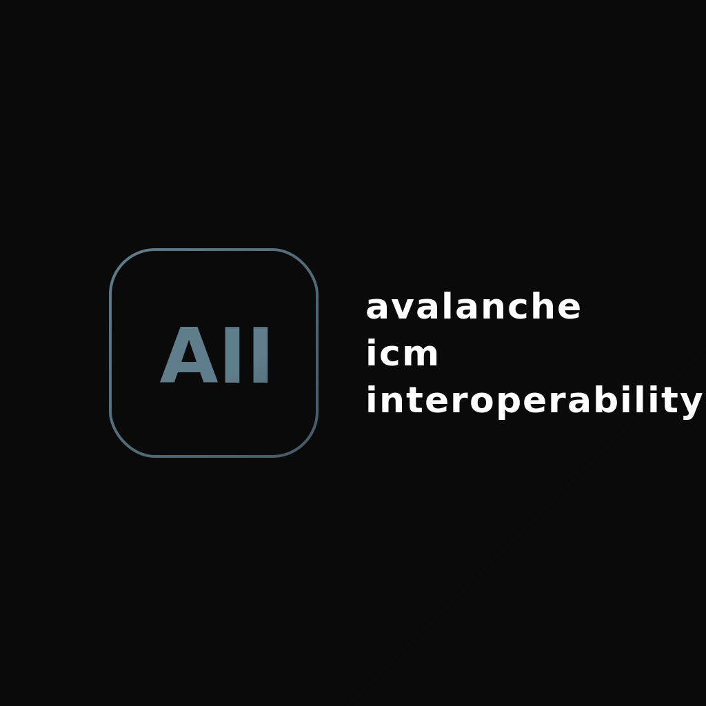 Avalanche Icm Interoperability