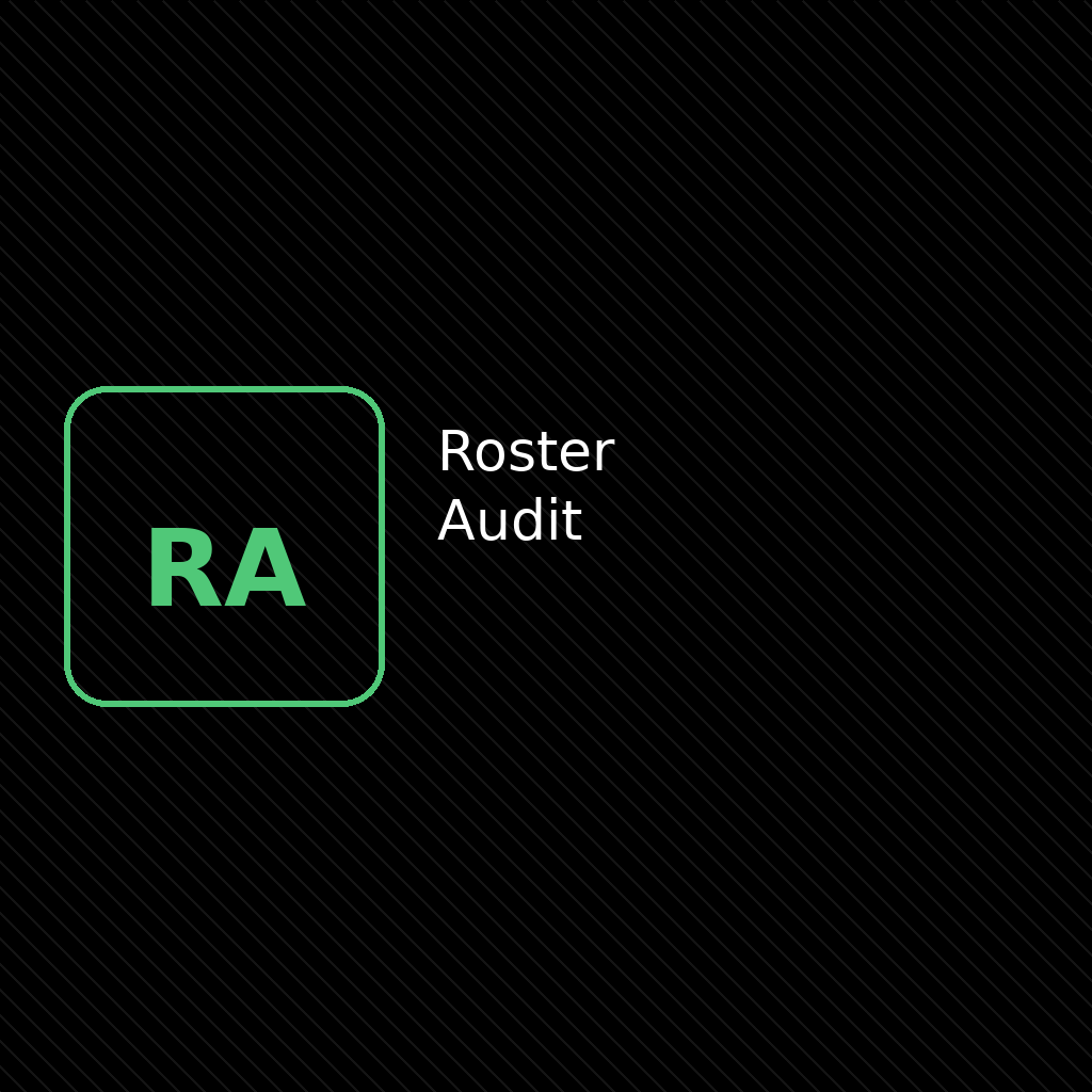 Roster Audit