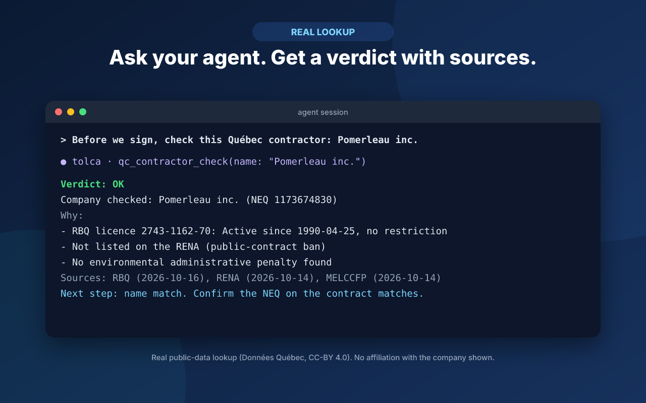 Verify a Company Before Paying It screenshot 2