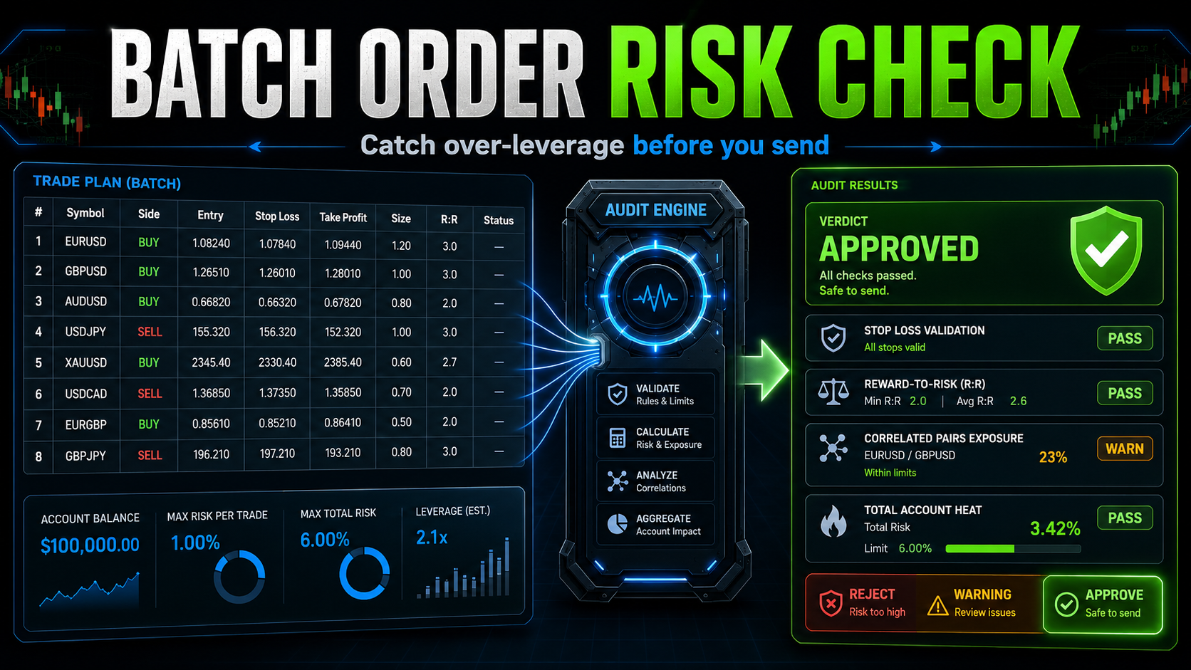 pretrade risk auditor screenshot 3