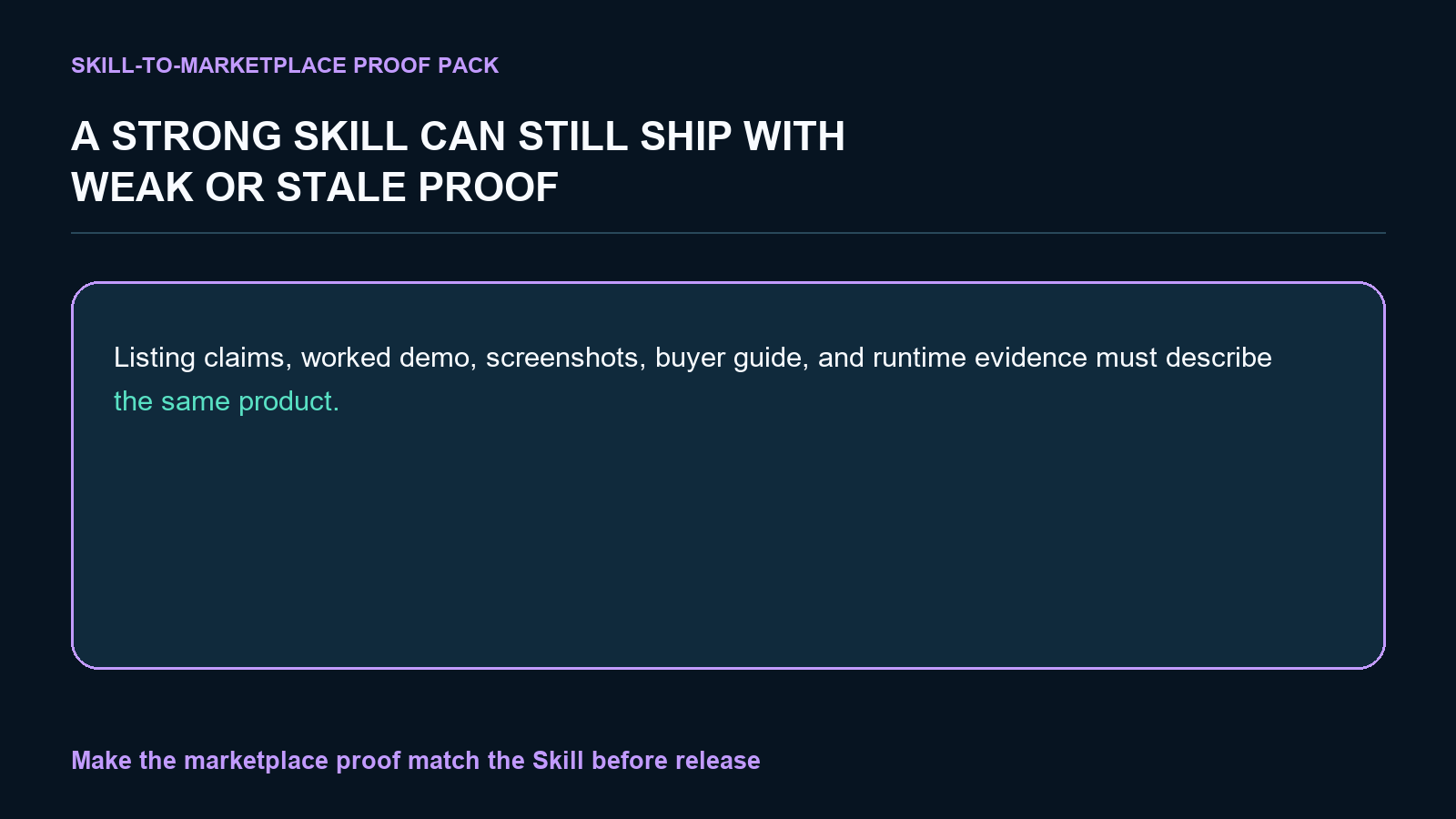 Skill-to-Marketplace Proof Pack screenshot 1