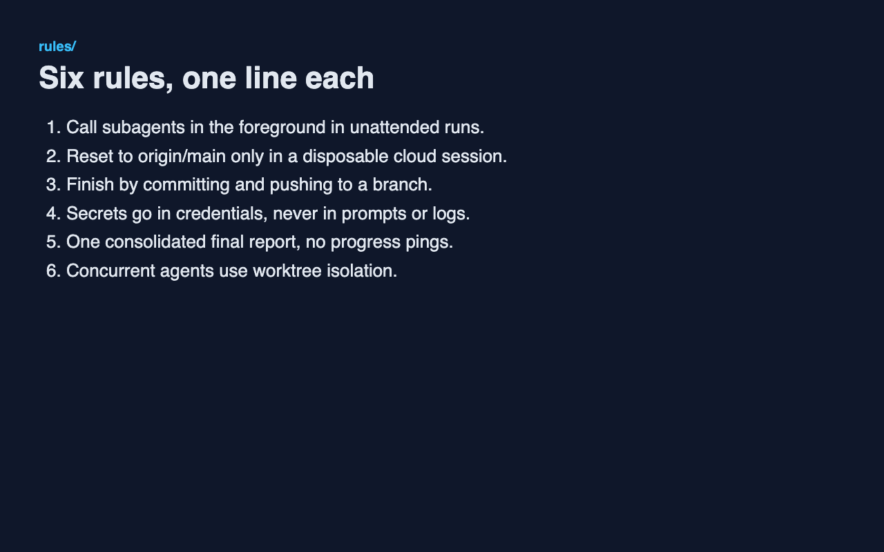 Fix Claude Code Routines That Stall, Hang, or Clobber Main screenshot 2