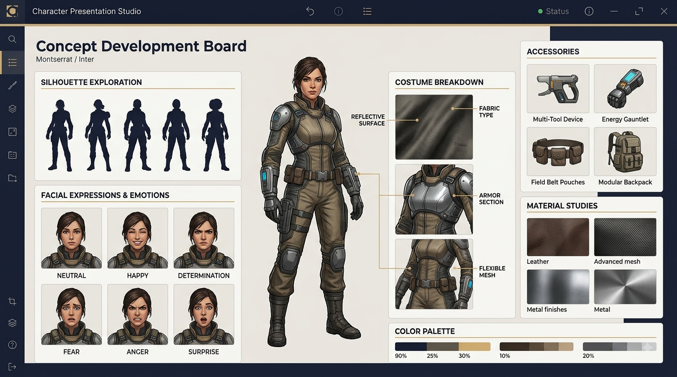 Character Presentation Studio screenshot 2