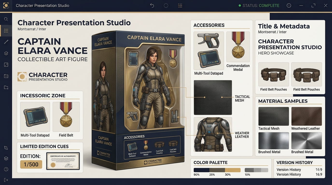 Character Presentation Studio screenshot 3