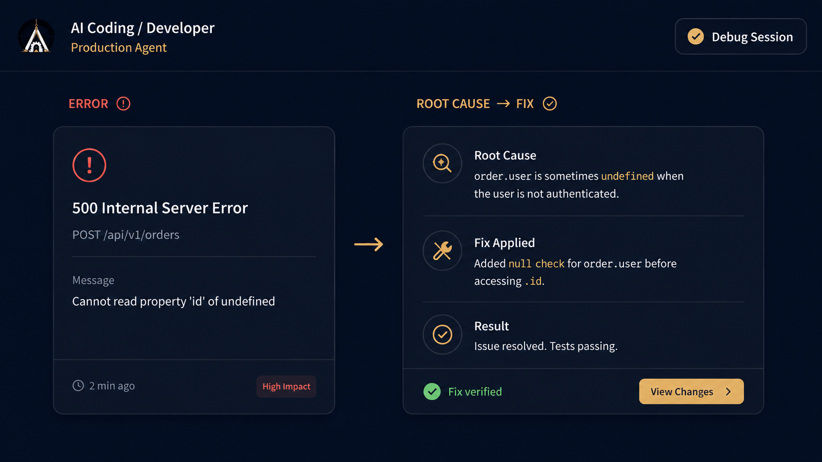 AI Coding / Developer Production Agent preview