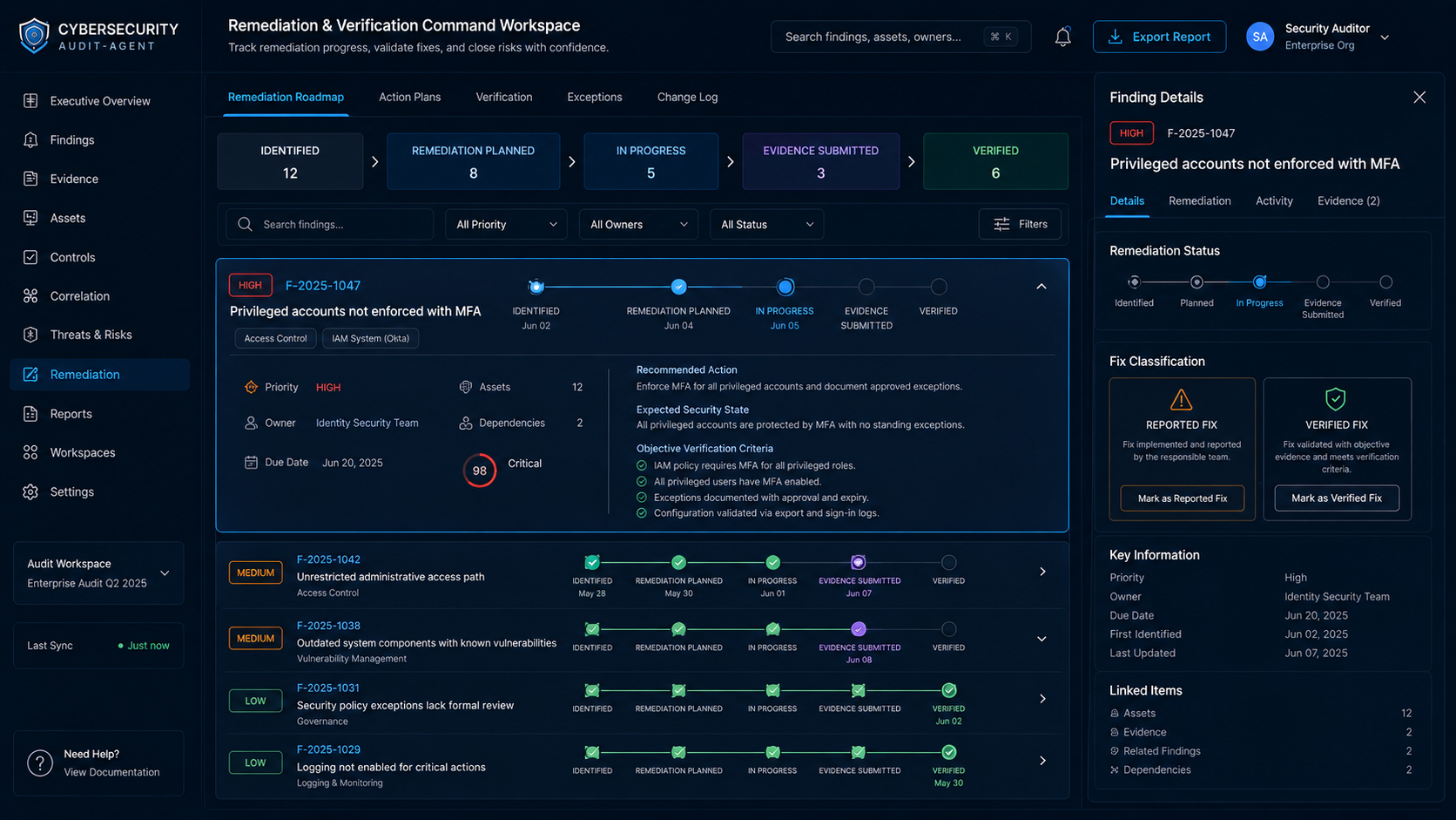 Cybersecurity Audit Agent screenshot 5