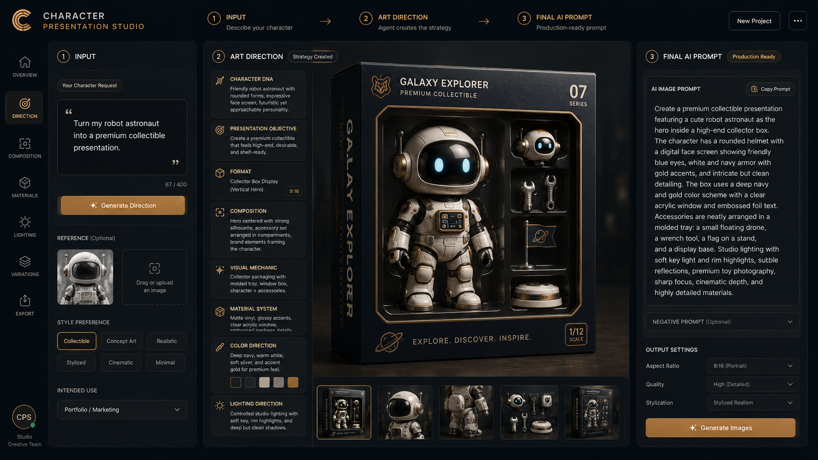Character Visual Systems Studio screenshot 5