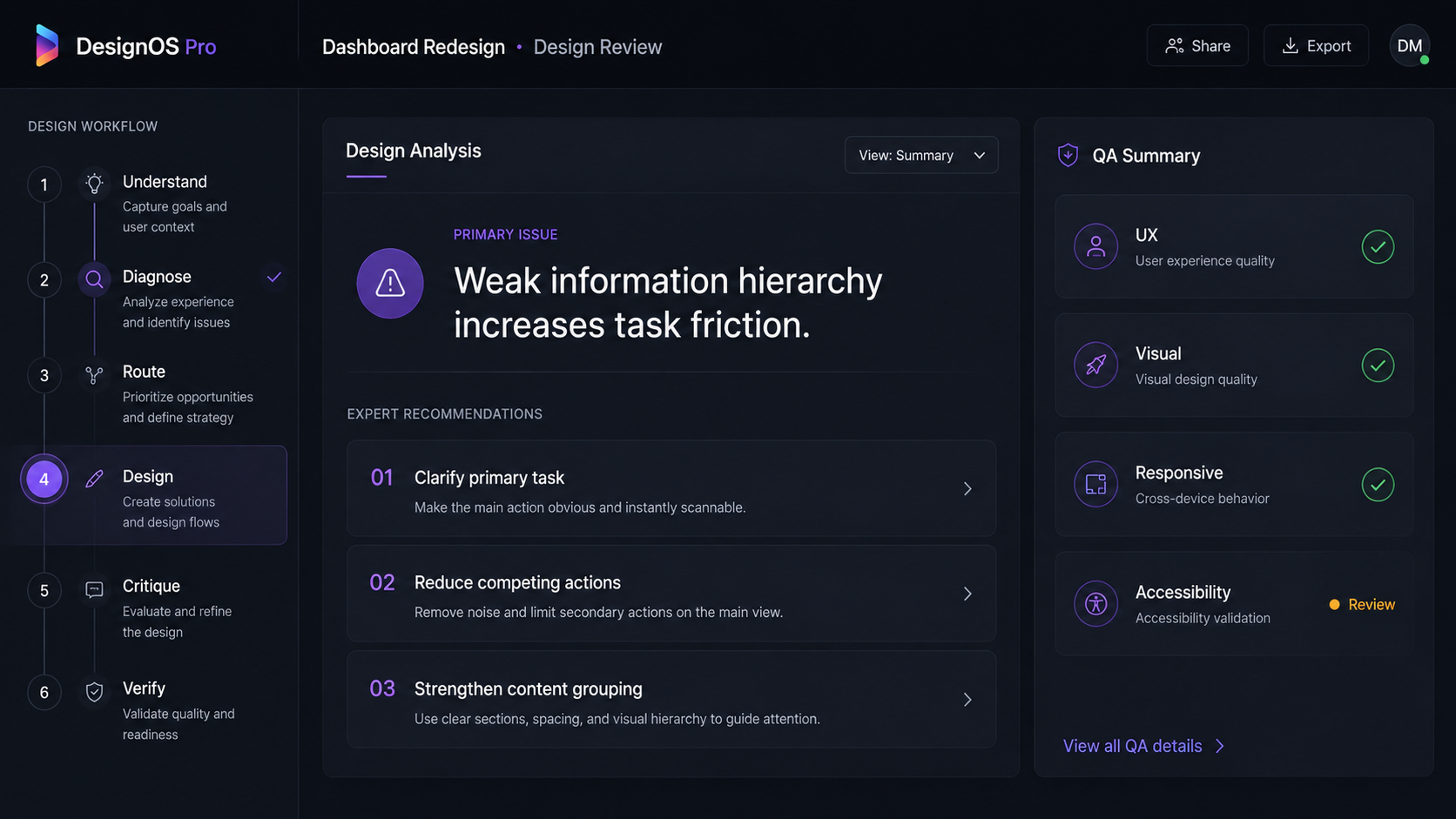 DesignOS Pro™ preview