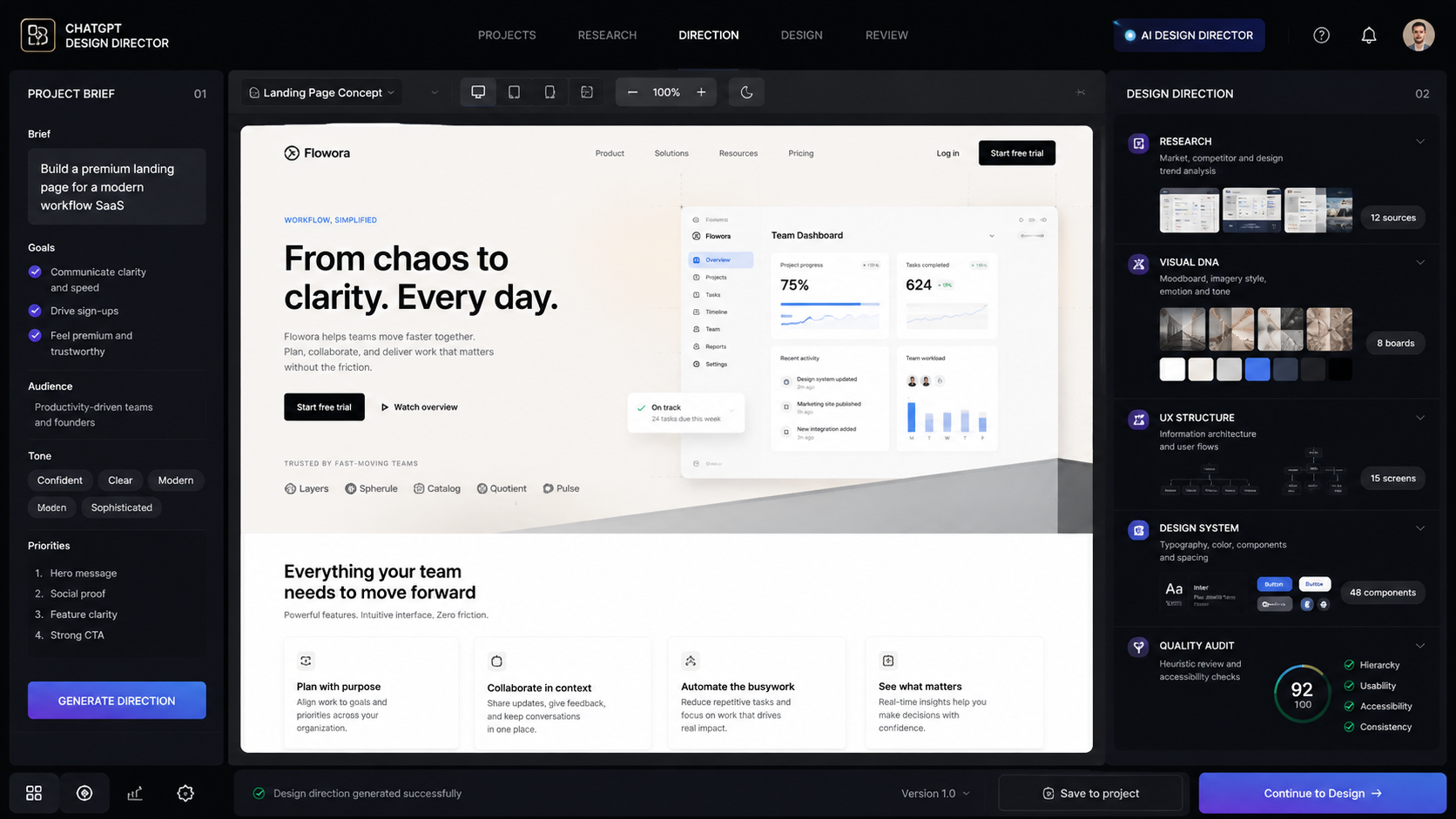 ChatGPT Design Director preview