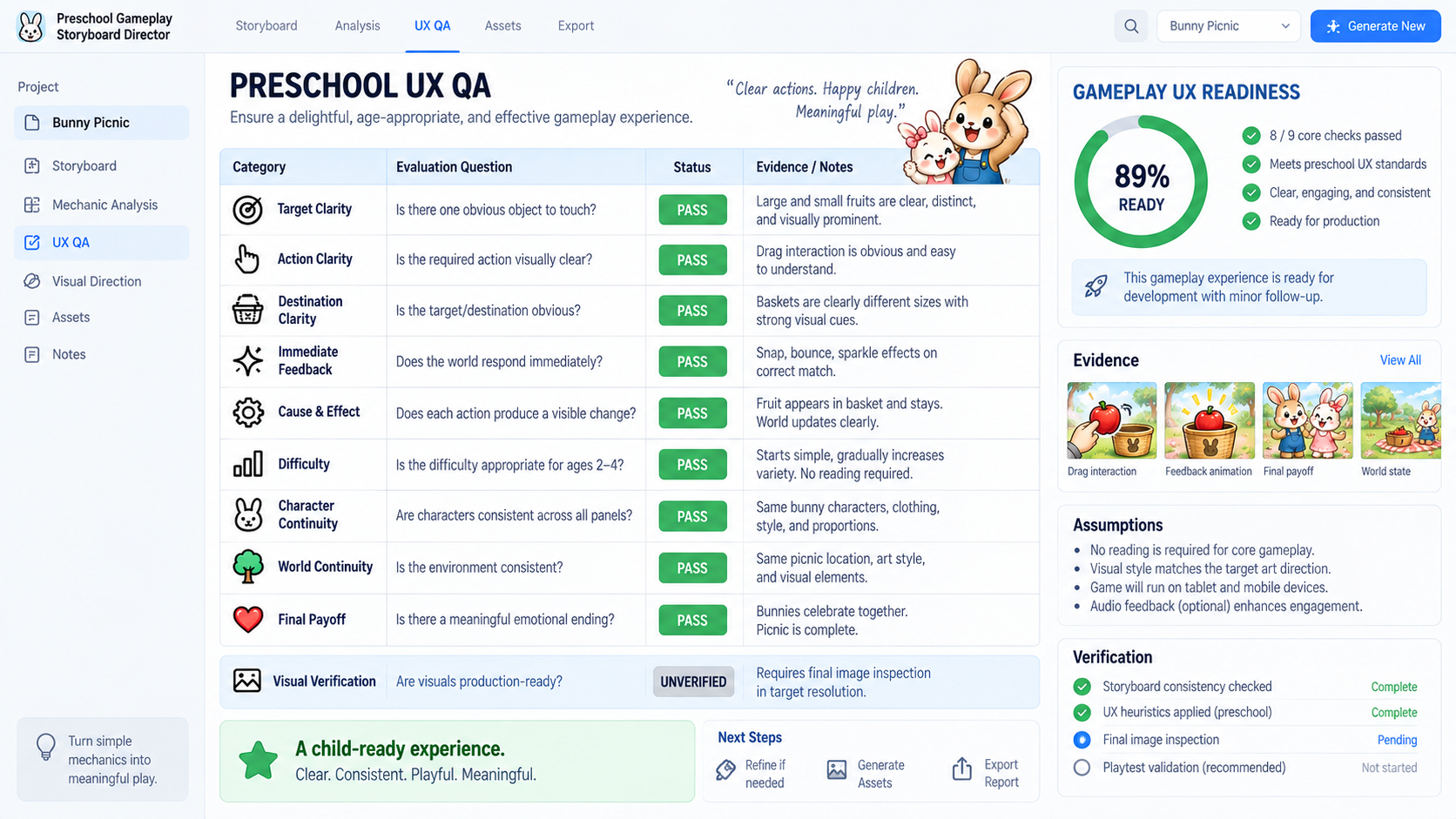 Preschool Gameplay Storyboard Director™ screenshot 3