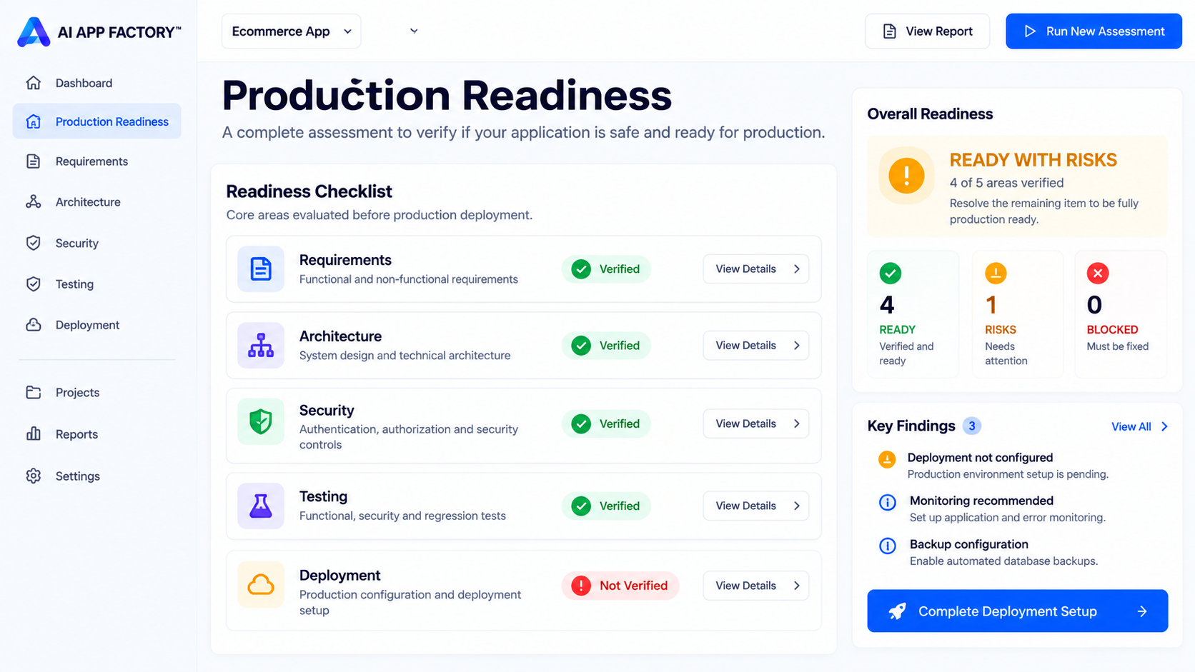 AI App Factory™ — Build, Break, Repair & Verify screenshot 4