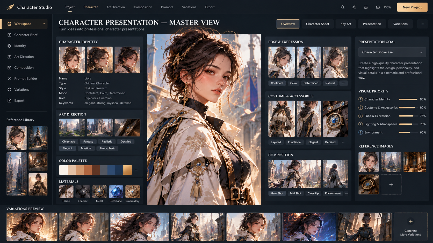 Character Studio — AI Design & Art Direction preview