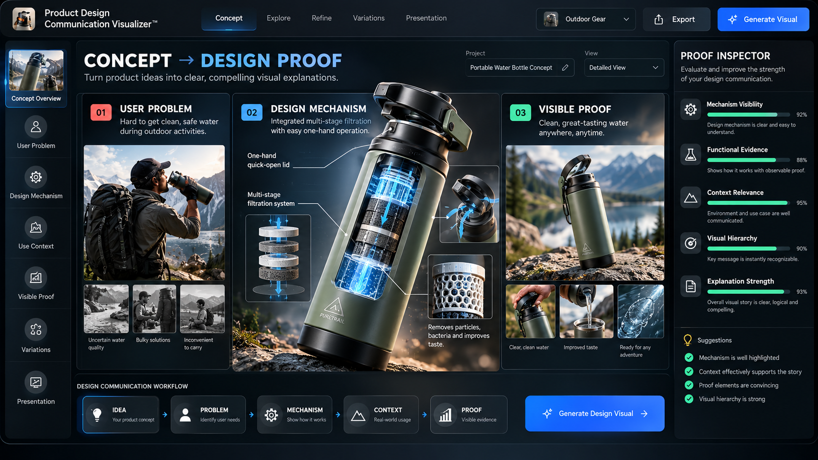 Product Design Communication Visualizer screenshot 2