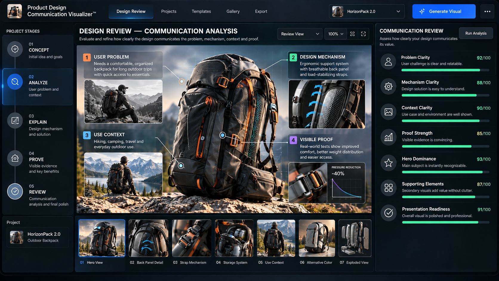 Product Design Communication Visualizer screenshot 3
