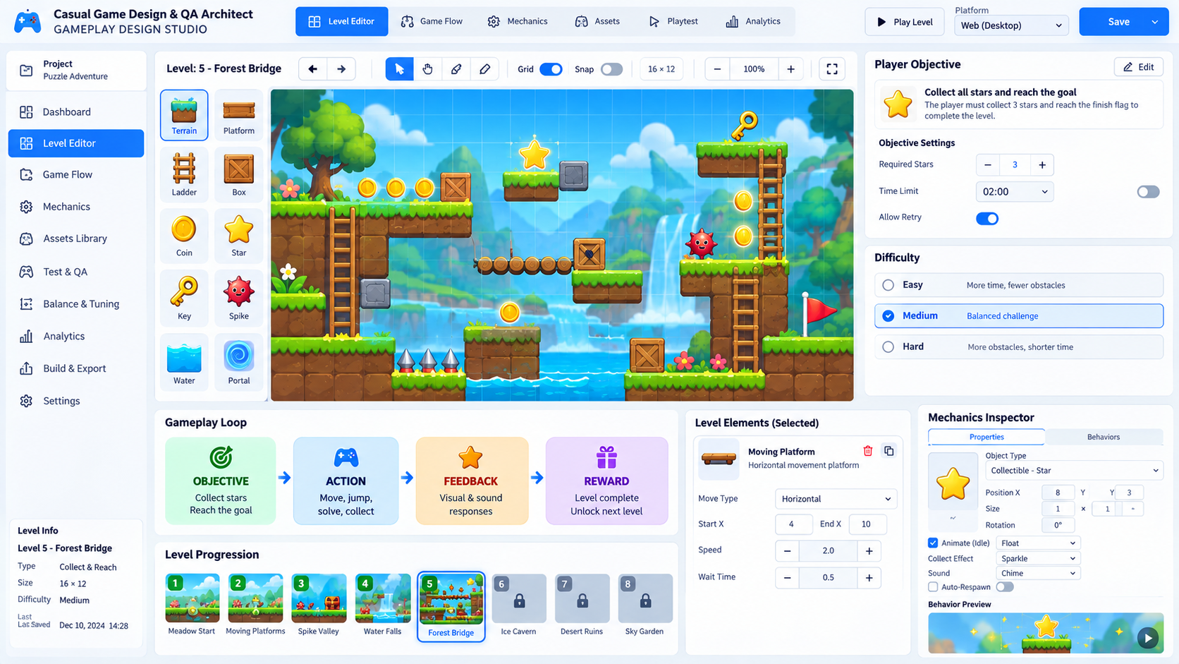 Casual Game Design & QA Architect screenshot 2