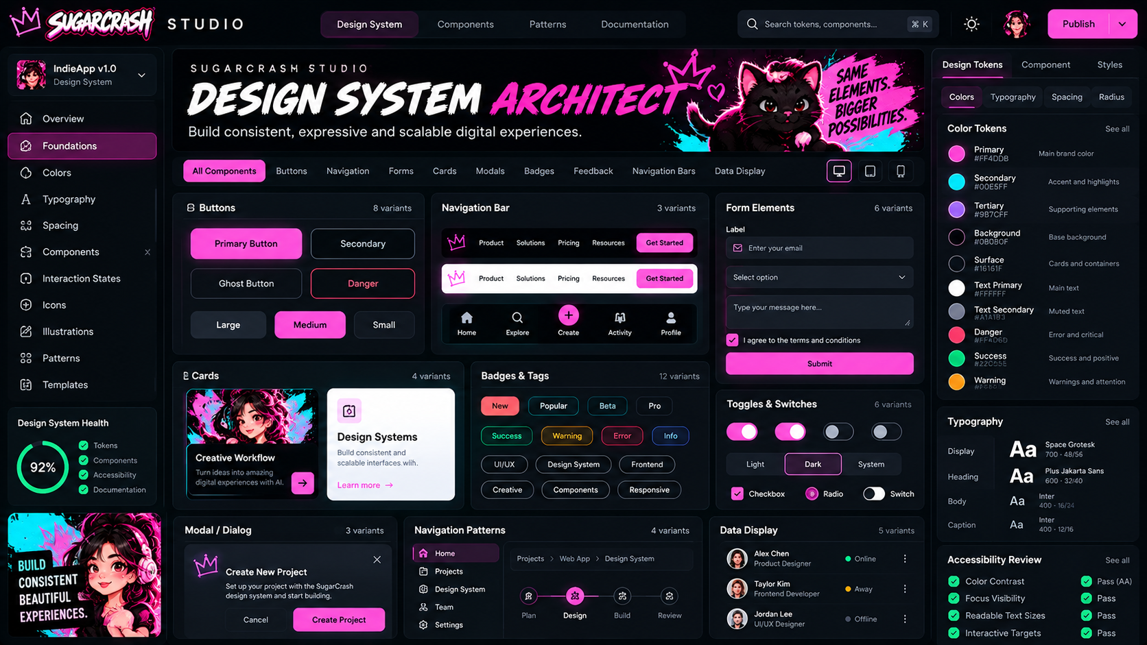 SugarCrash Studio — AI UI/UX & Frontend Design screenshot 3
