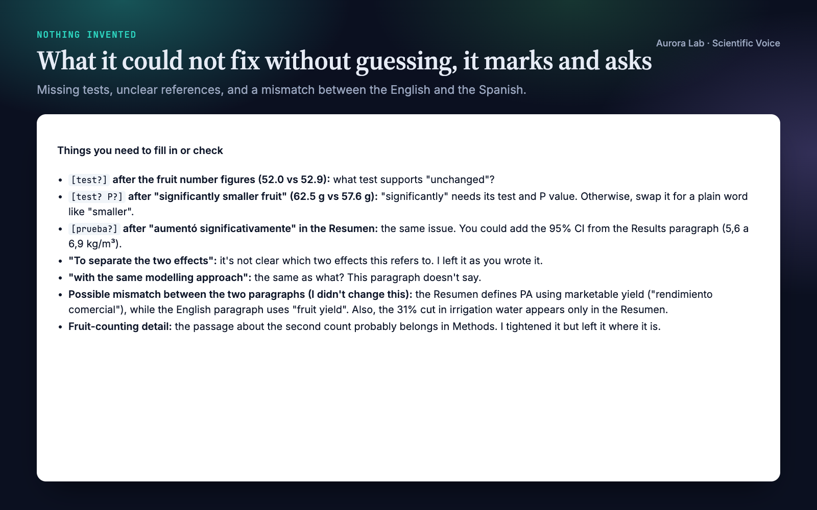Scientific Voice: Submission-Ready Prose, English & Spanish screenshot 5