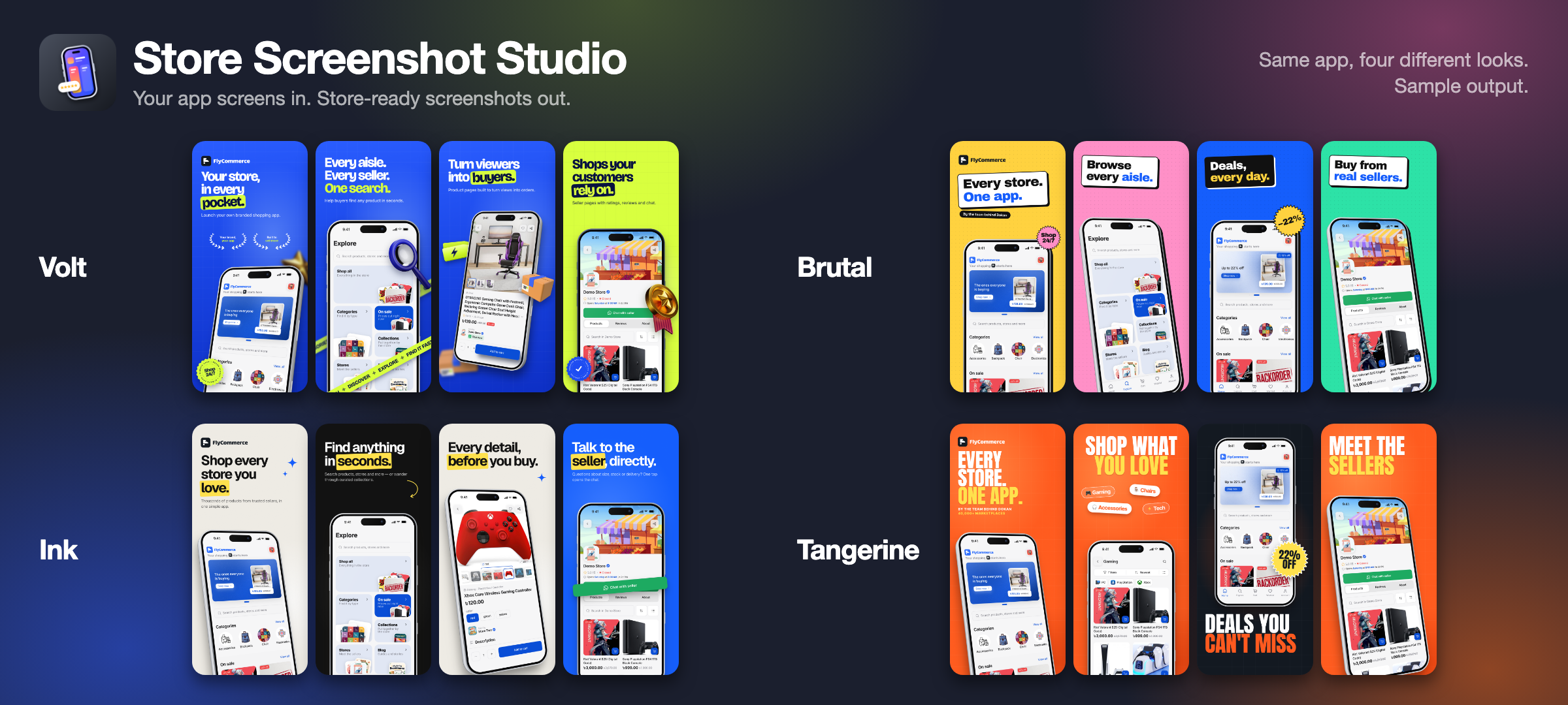 Store Screenshot Studio preview