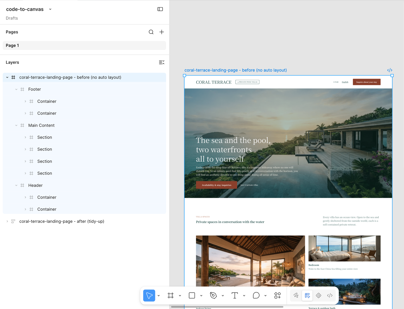 Figma Tidy Up — Auto Layout & Semantic Layer Names preview