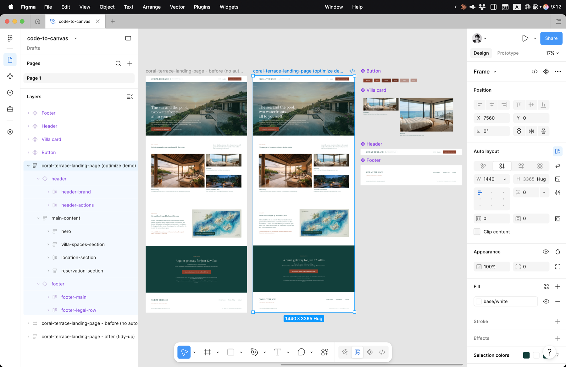 Figma Optimize — Run 5 Cleanup Passes on a Frame preview