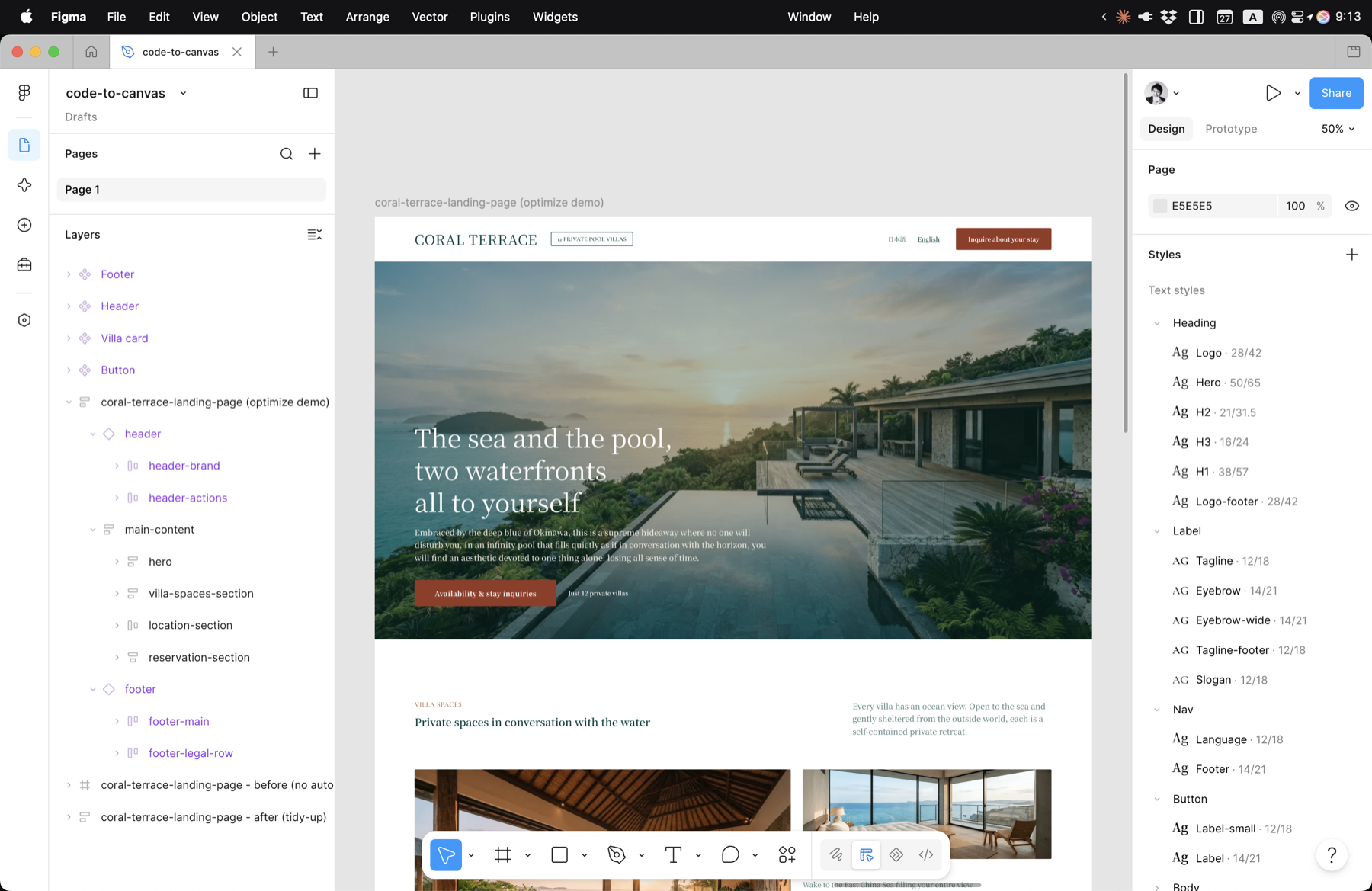 Figma Optimize — Run 5 Cleanup Passes on a Frame screenshot 2
