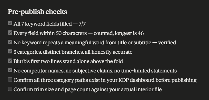 KDP Metadata Kit preview