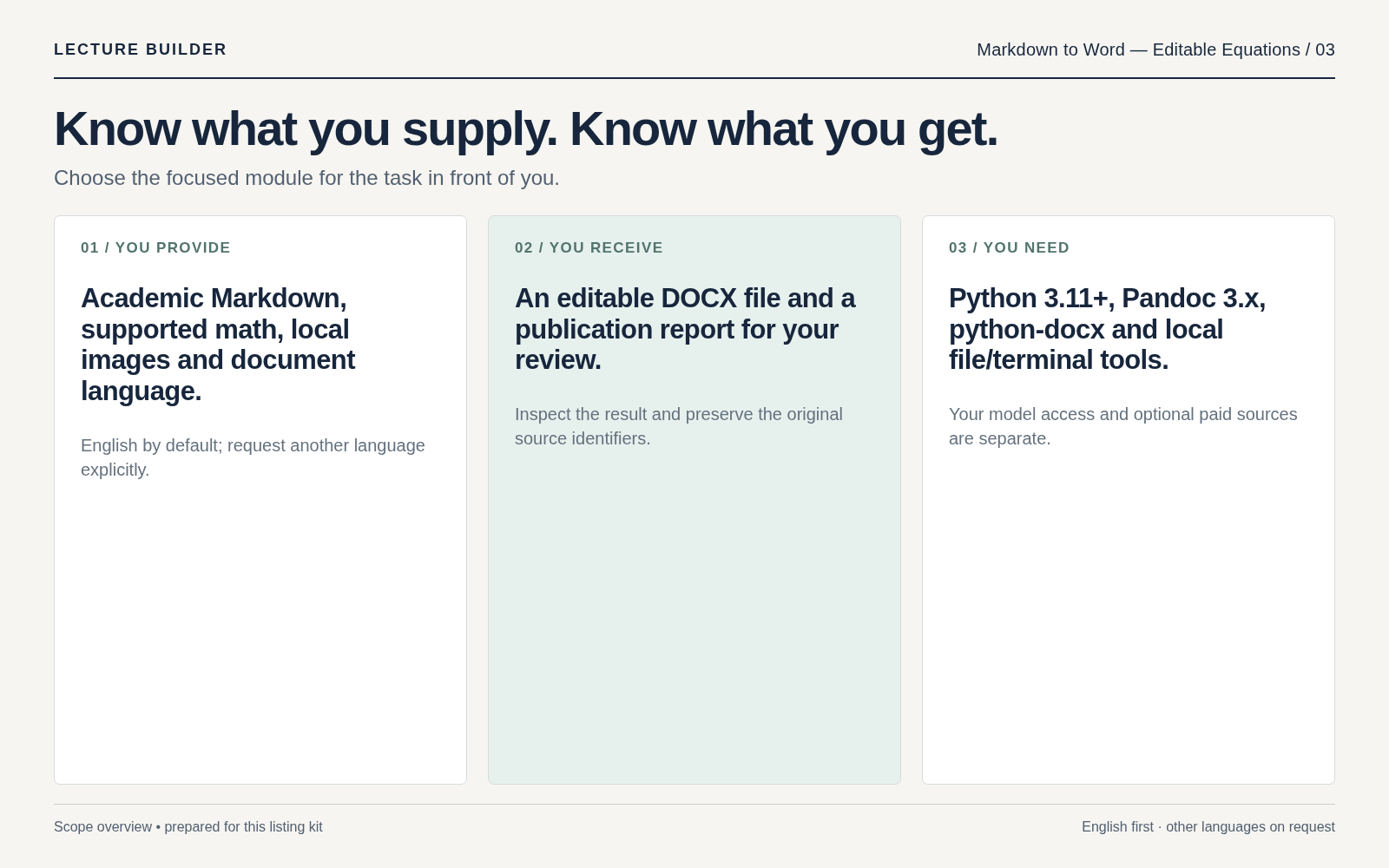 Markdown to Word — Editable Equations screenshot 3
