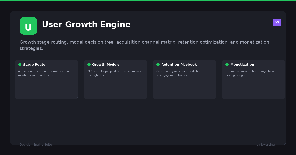 User Growth Engine preview