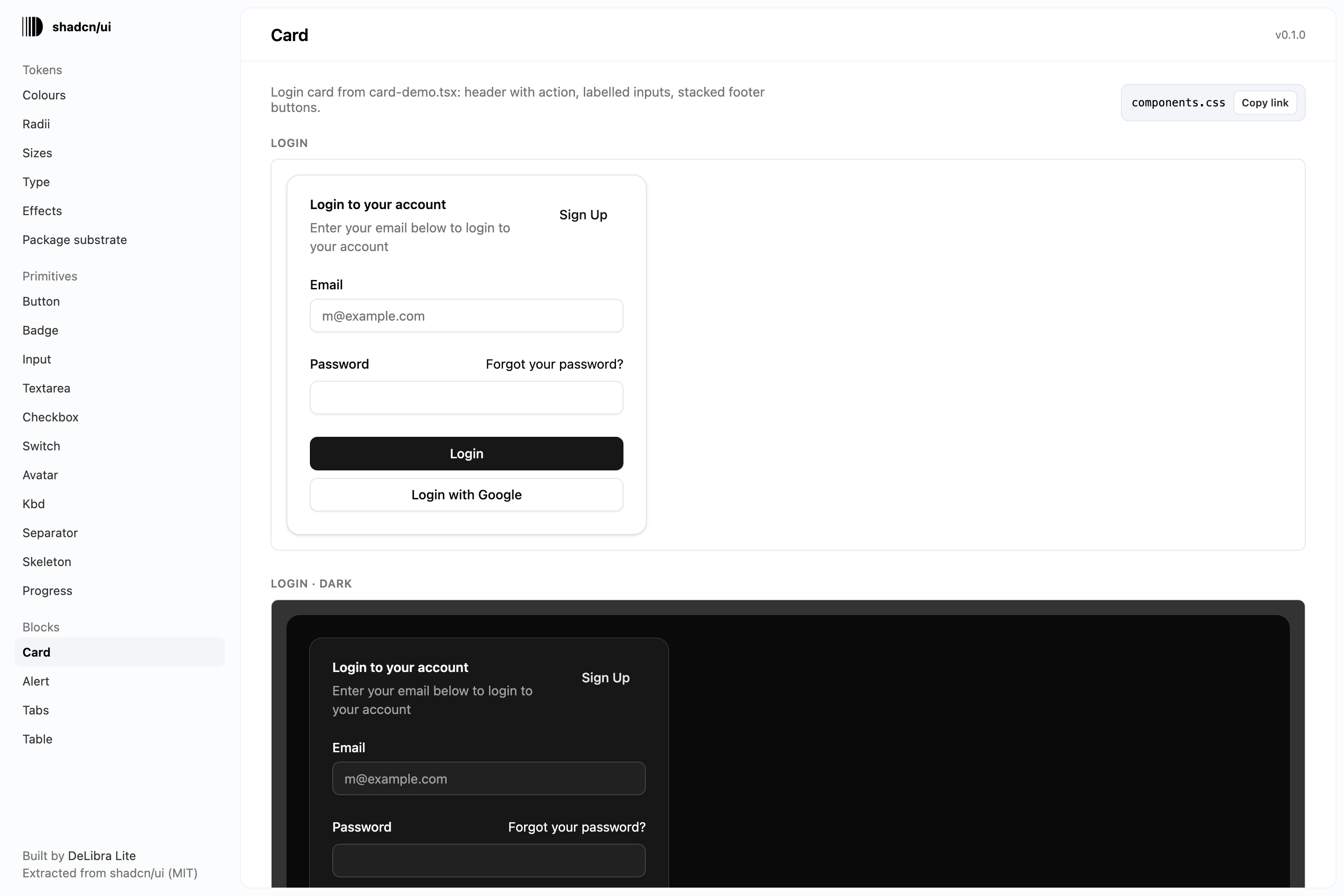 DeLibra: design systems builder screenshot 4