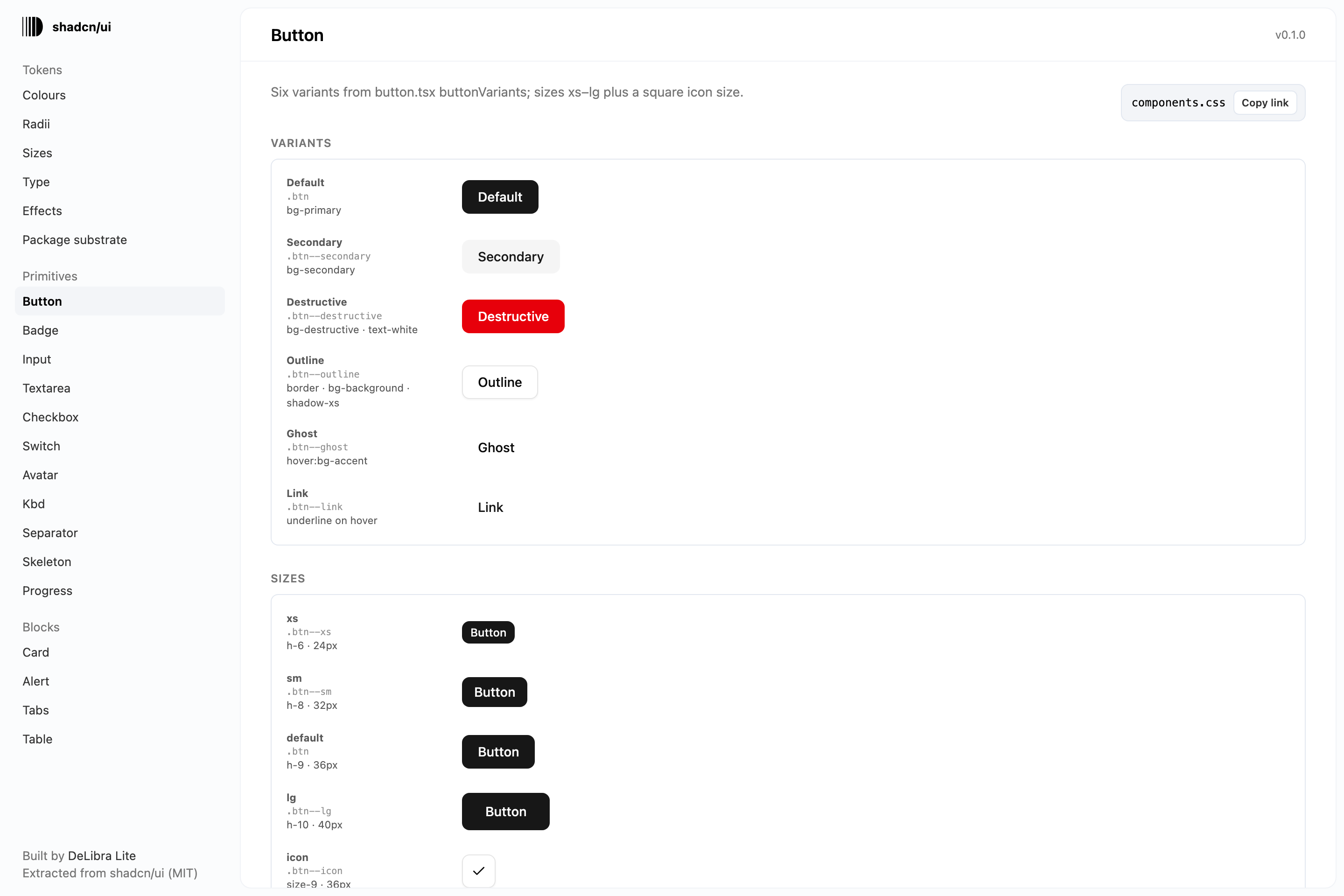 DeLibra: design systems builder screenshot 3
