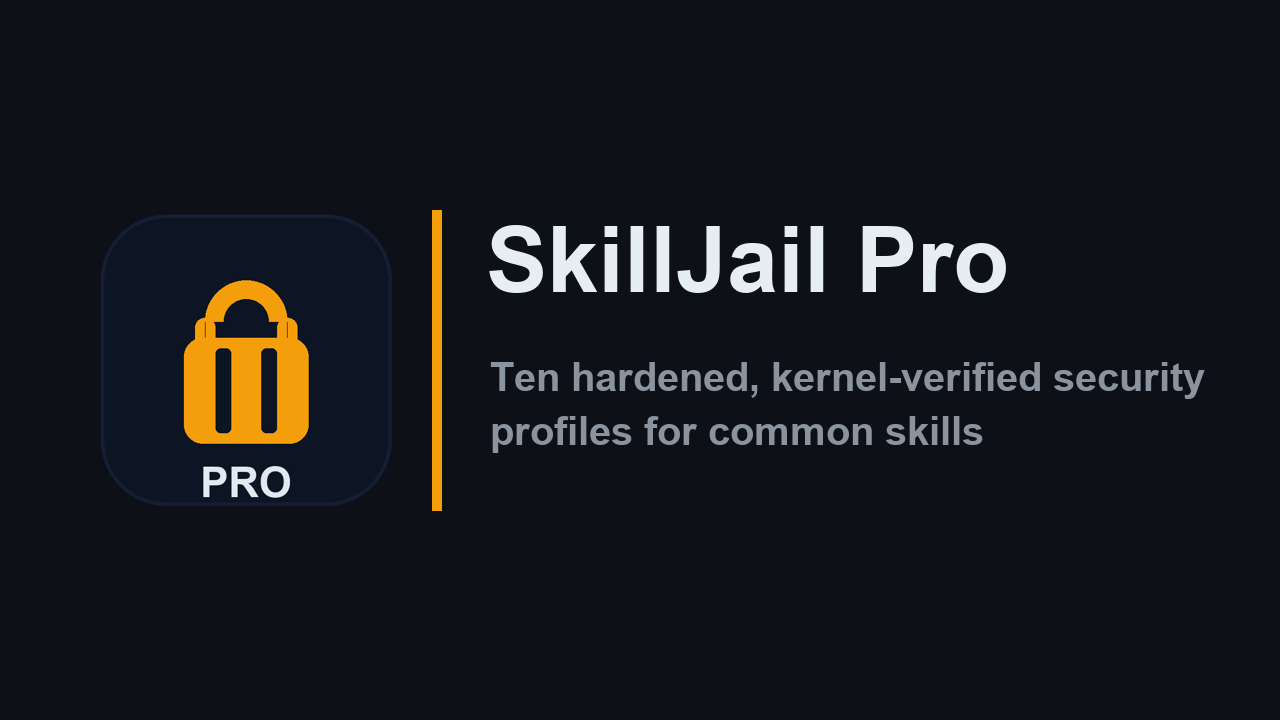 SkillJail Pro — 10 Tested Security Profiles preview