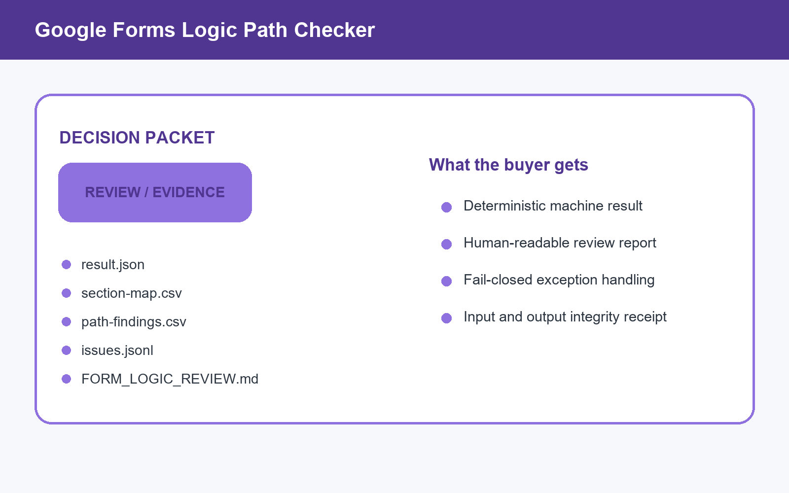 Google Forms Logic Path Checker screenshot 4