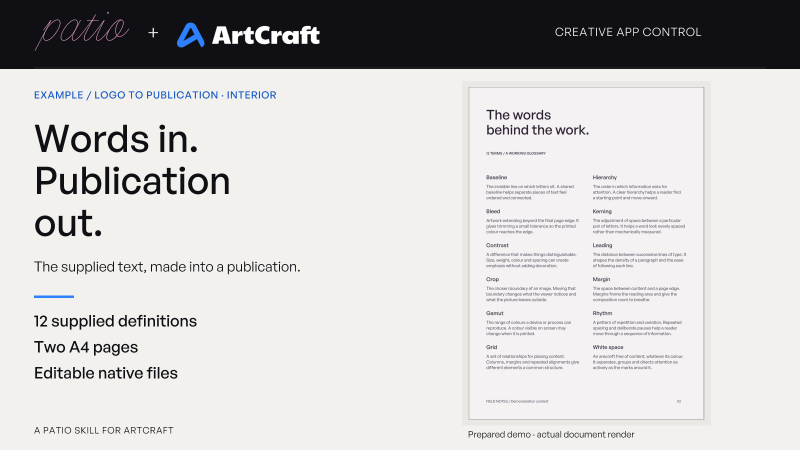 Patio ArtCraft: Creative App Control screenshot 4