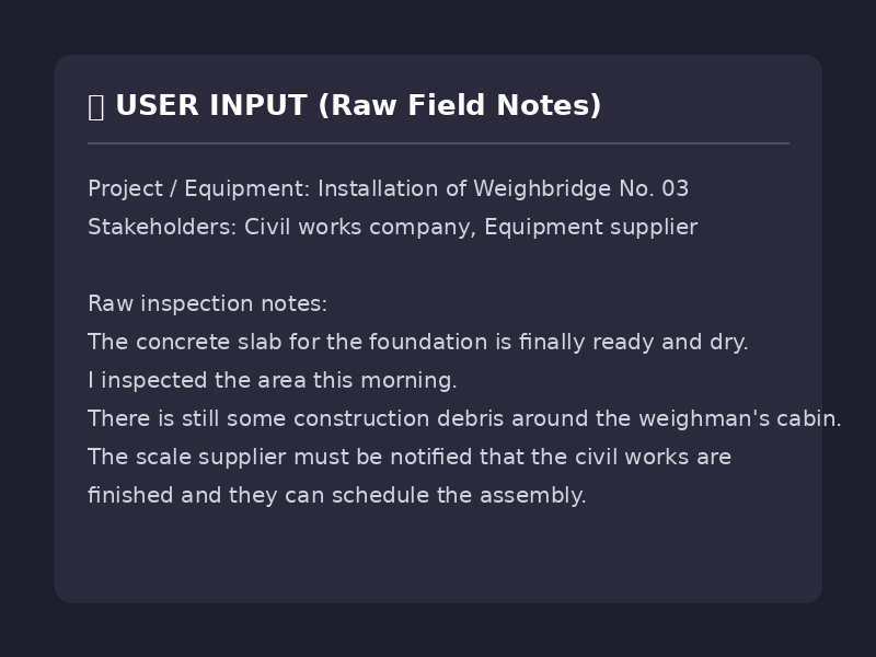 Industrial Site & Civil Works Coordinator preview