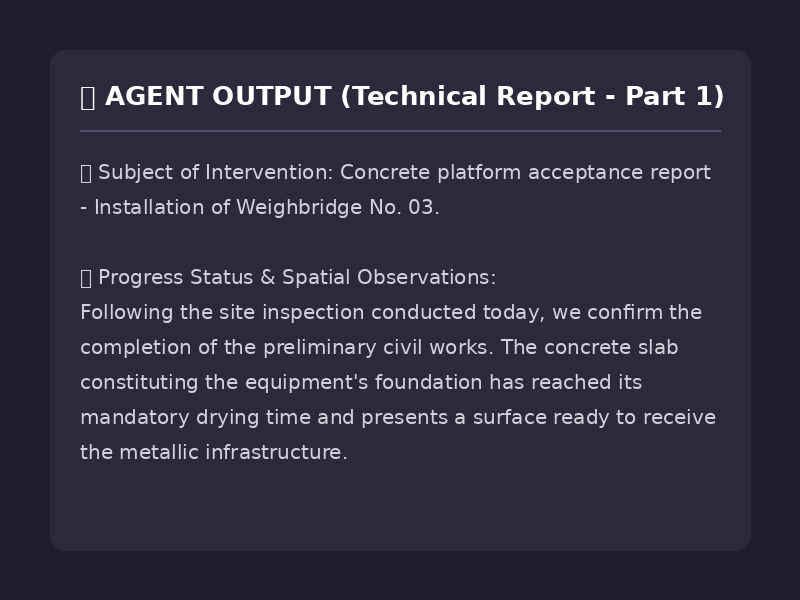 Industrial Site & Civil Works Coordinator screenshot 2