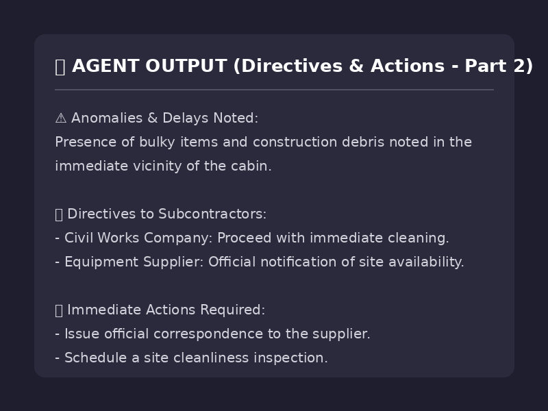 Industrial Site & Civil Works Coordinator screenshot 3