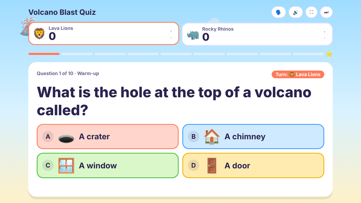 Quiz Game Builder For Any Topic And Age preview