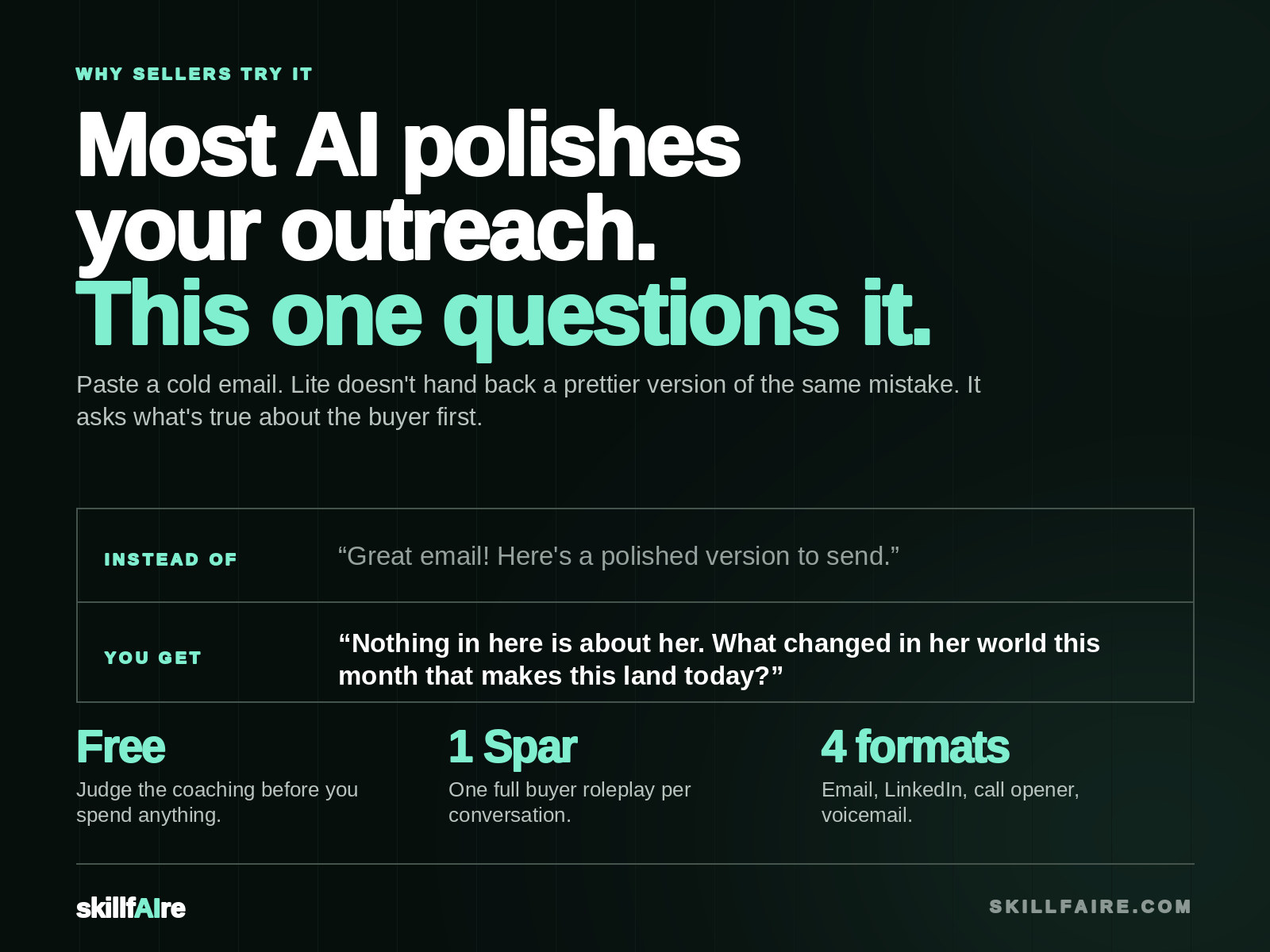 rAInmaker Lite: Blunt Cold Outreach Coach screenshot 2